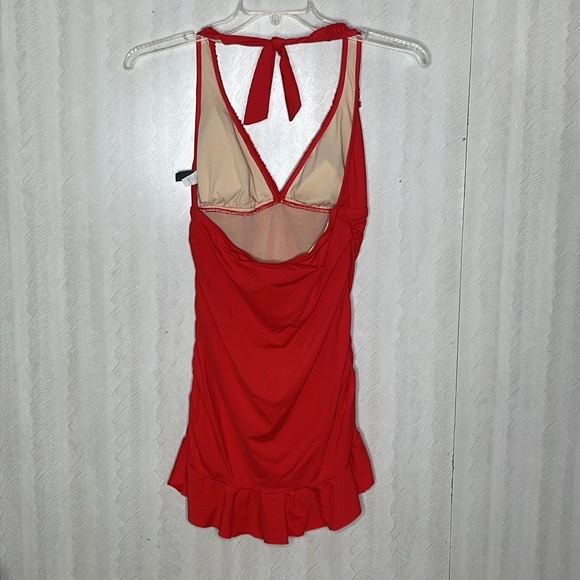 ❤️ KENNETH COLE Reaction One Piece Bathing Suit Size L - Picture 3 of 4